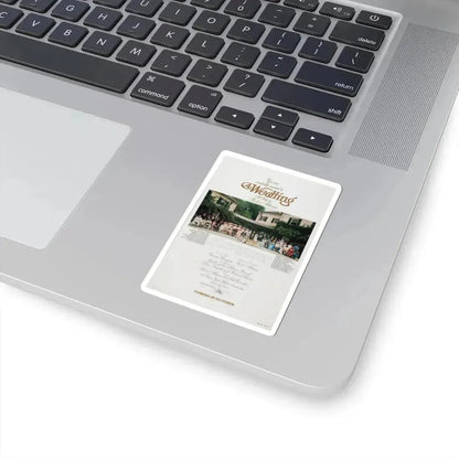 A Wedding 1978 Movie Poster - STICKER Vinyl Kiss-Cut Decal - The Sticker Space