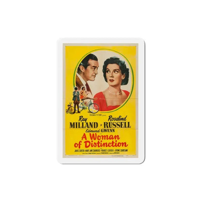 A Woman of Distinction 1950 Movie Poster Refrigerator Magnet - The Sticker Space