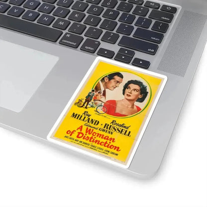 A Woman of Distinction 1950 Movie Poster - STICKER Vinyl Kiss-Cut Decal - The Sticker Space