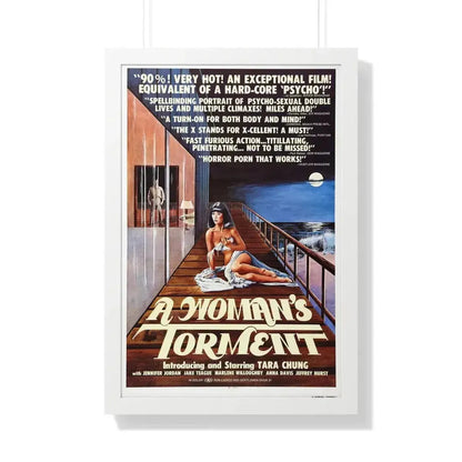 A WOMAN'S TORMENT 1977 - Framed Movie Poster - The Sticker Space