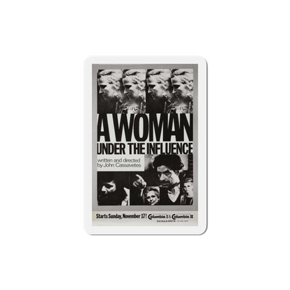 A Woman Under the Influence 1974 Movie Poster Die-Cut Magnet-3 Inch-The Sticker Space