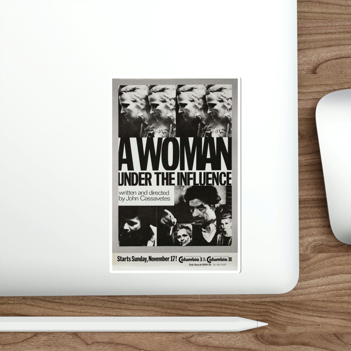 A Woman Under the Influence 1974 Movie Poster STICKER Vinyl Die-Cut Decal-The Sticker Space