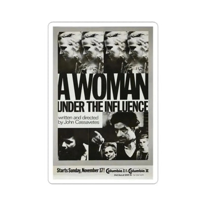 A Woman Under the Influence 1974 Movie Poster STICKER Vinyl Die-Cut Decal 2 Inch - The Sticker Space