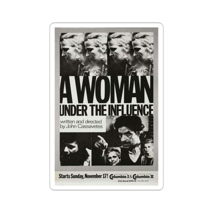 A Woman Under the Influence 1974 Movie Poster STICKER Vinyl Die-Cut Decal-2 Inch-The Sticker Space