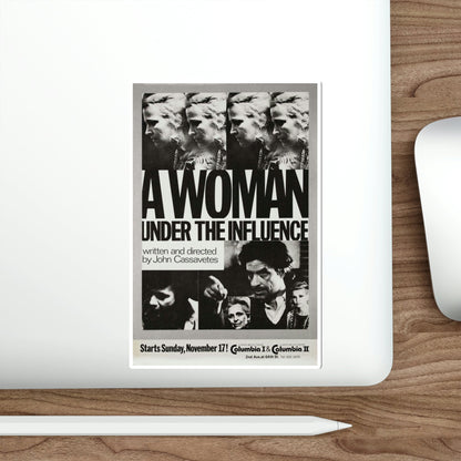 A Woman Under the Influence 1974 Movie Poster STICKER Vinyl Die-Cut Decal-The Sticker Space