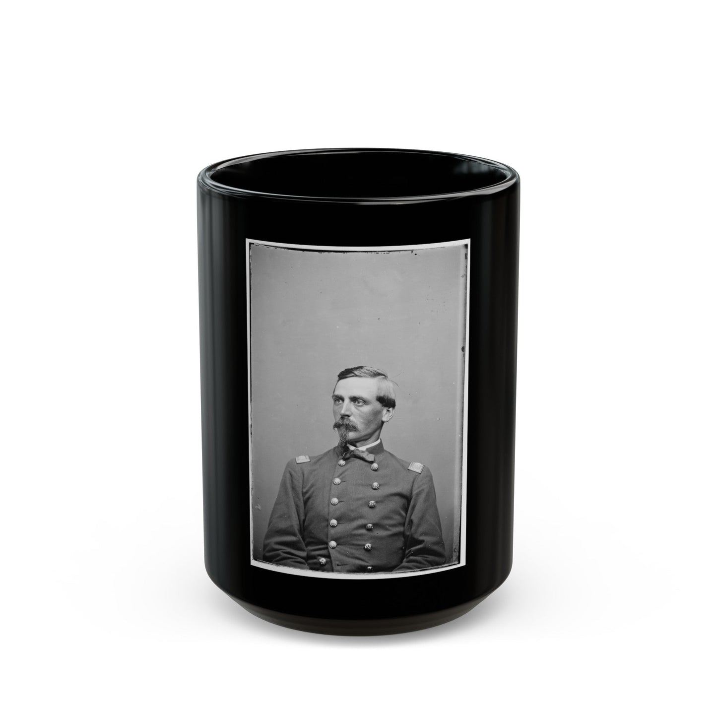 A. Ames 002 (U.S. Civil War) Black Coffee Mug-15oz-The Sticker Space