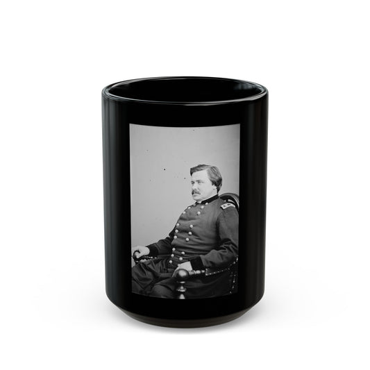 A. Mccook (U.S. Civil War) Black Coffee Mug-15oz-The Sticker Space