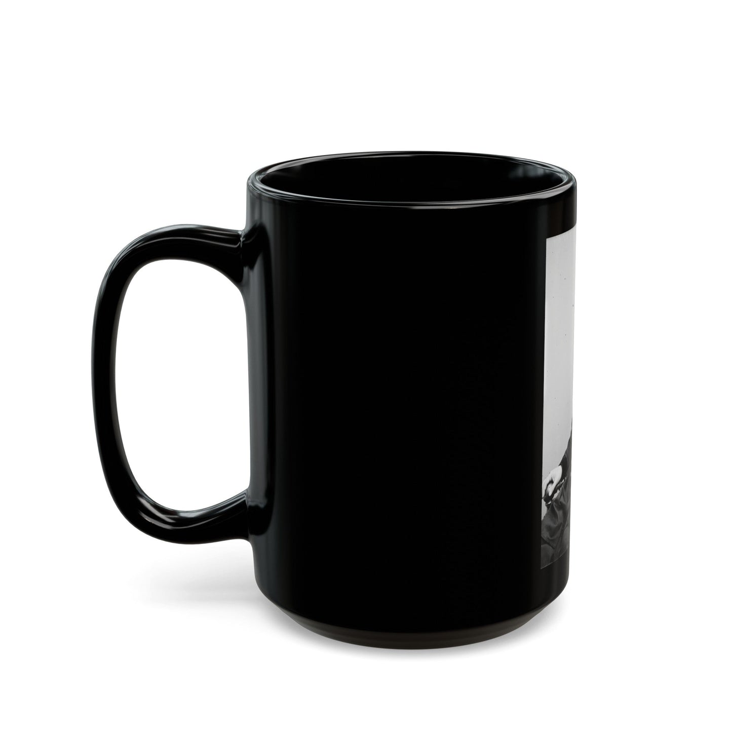 A. Mccook (U.S. Civil War) Black Coffee Mug-The Sticker Space