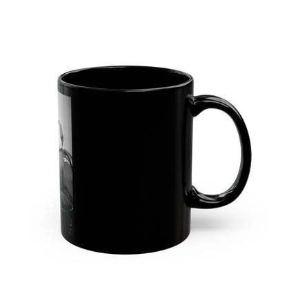 A. Mccook (U.S. Civil War) Black Coffee Mug-The Sticker Space