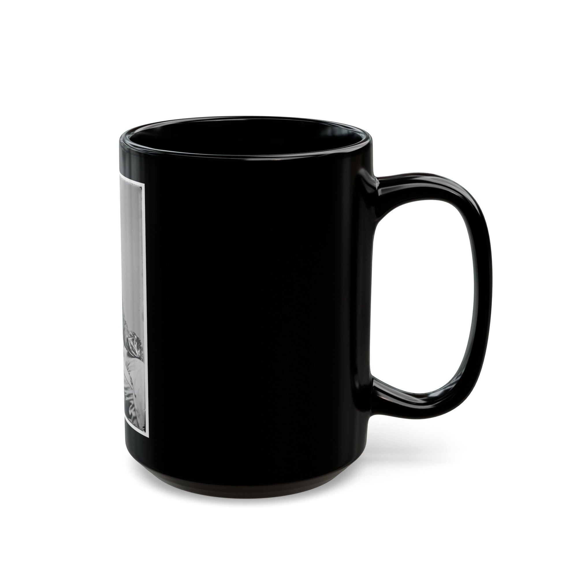 A.B. Mccalmont 001 (U.S. Civil War) Black Coffee Mug-The Sticker Space