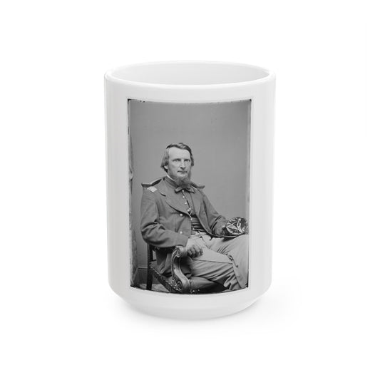 A.B. Mccalmont 001 (U.S. Civil War) White Coffee Mug-15oz-The Sticker Space