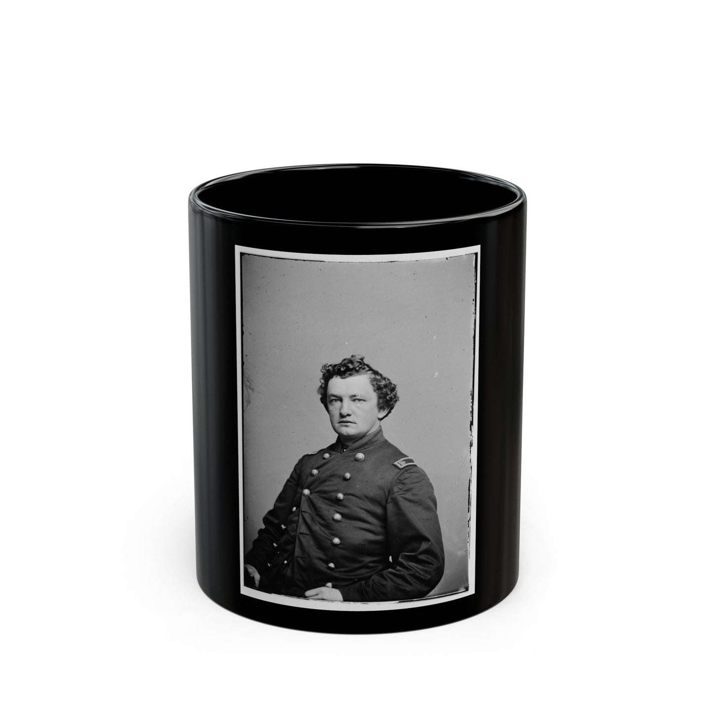 A.C. Brown (U.S. Civil War) Black Coffee Mug-11oz-The Sticker Space