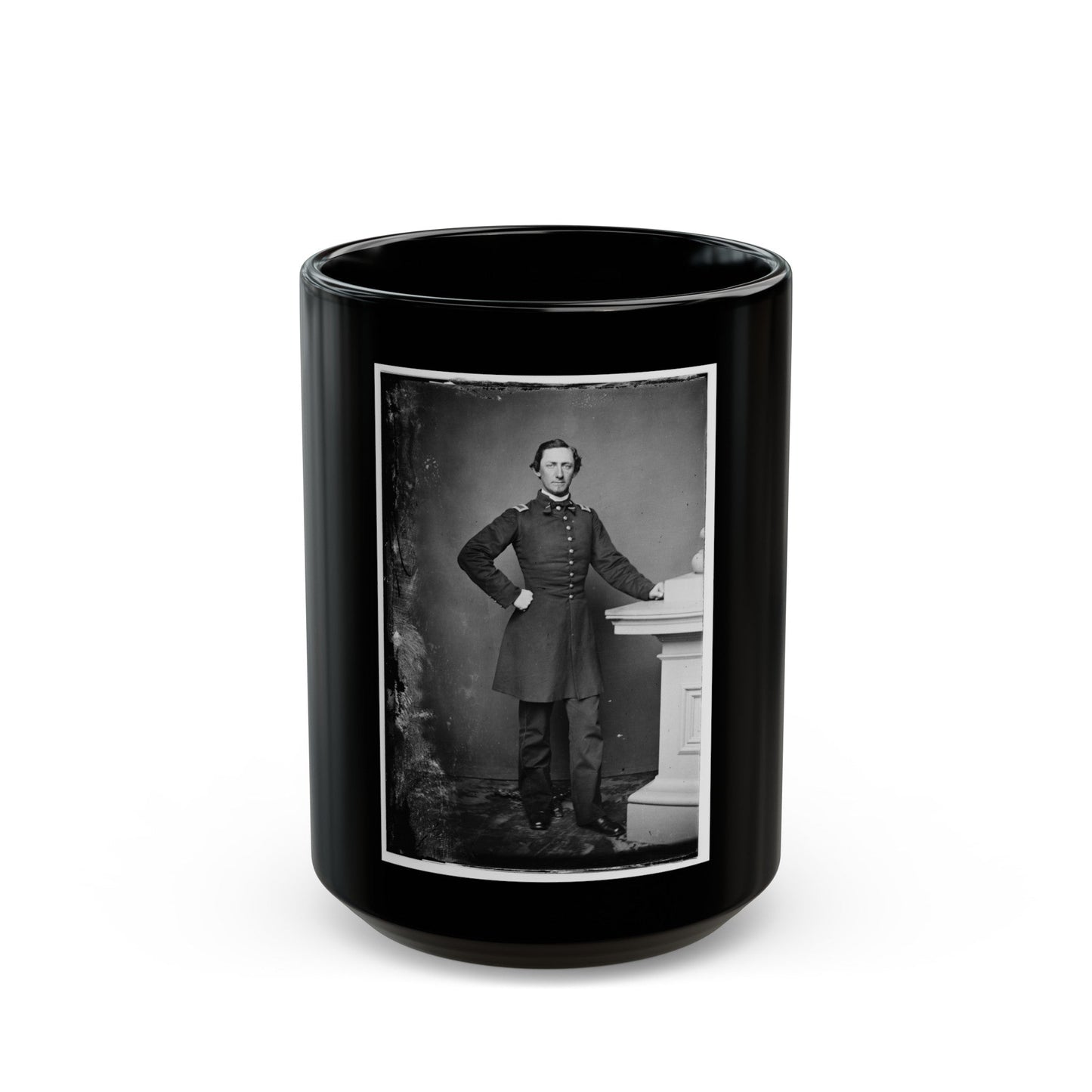 A.C.M. Pennington 001 (U.S. Civil War) Black Coffee Mug-15oz-The Sticker Space