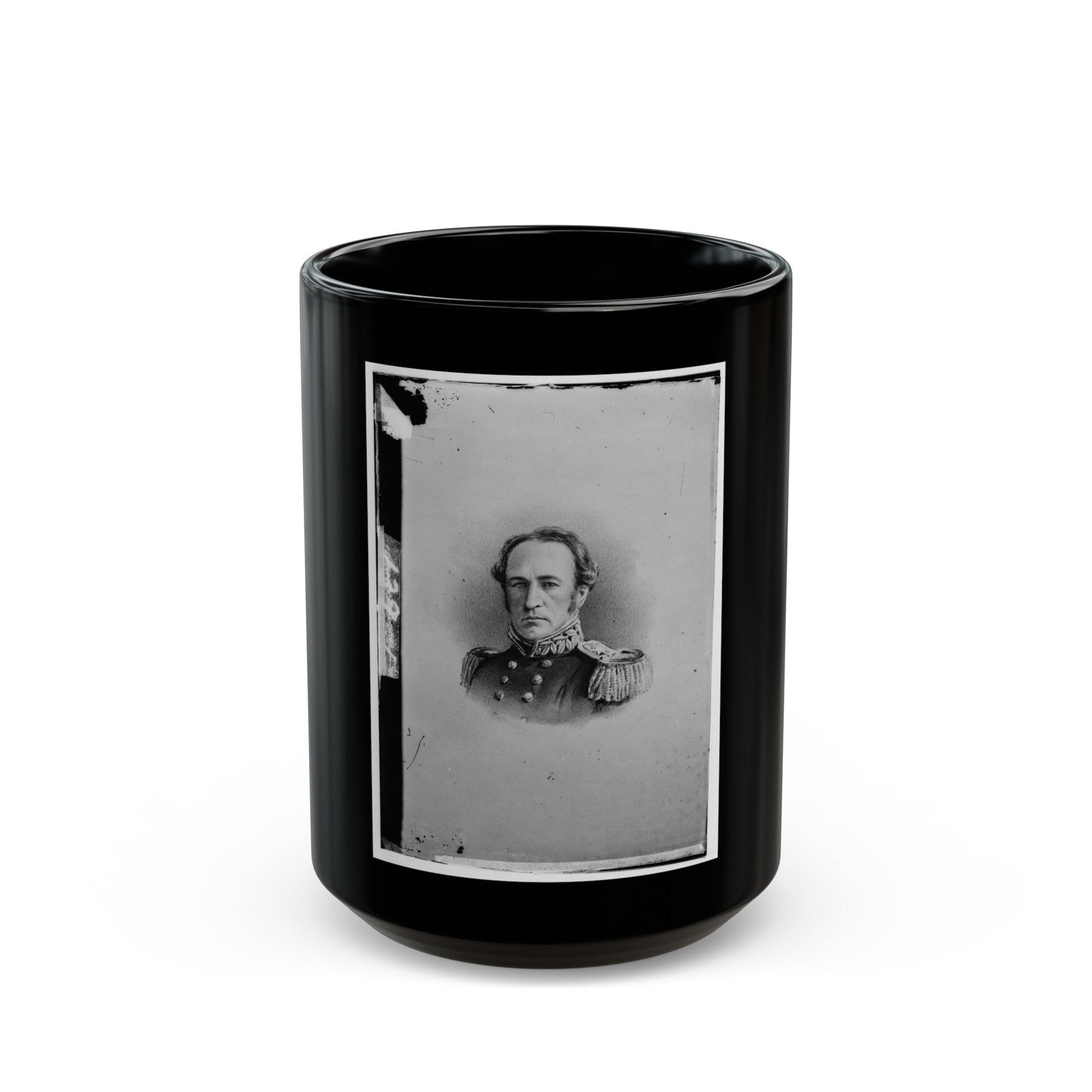 A.C.M. Pennington 002 (U.S. Civil War) Black Coffee Mug-15oz-The Sticker Space