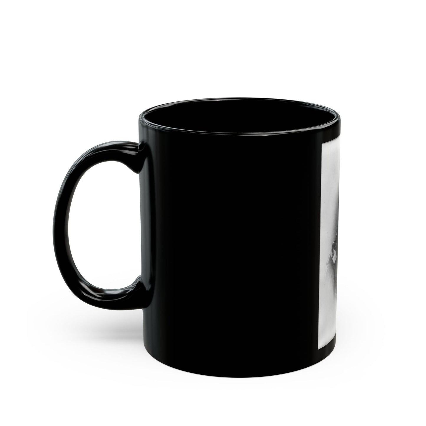 A.D. Streight, Head-And-Shoulders Portrait, Facing Right (U.S. Civil War) Black Coffee Mug