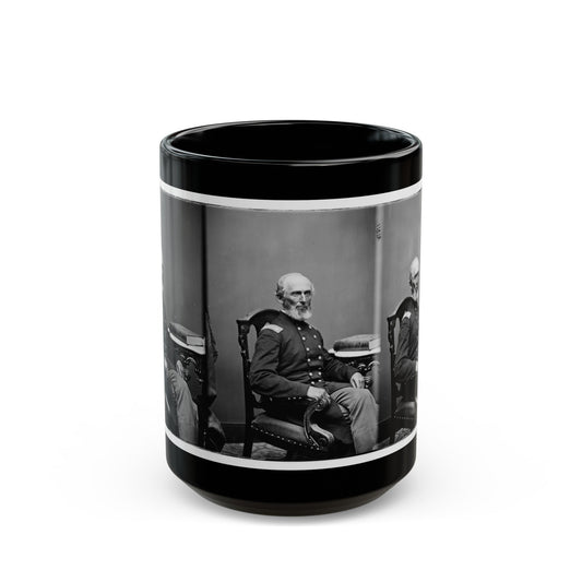 A.H. White (U.S. Civil War) Black Coffee Mug-15oz-The Sticker Space