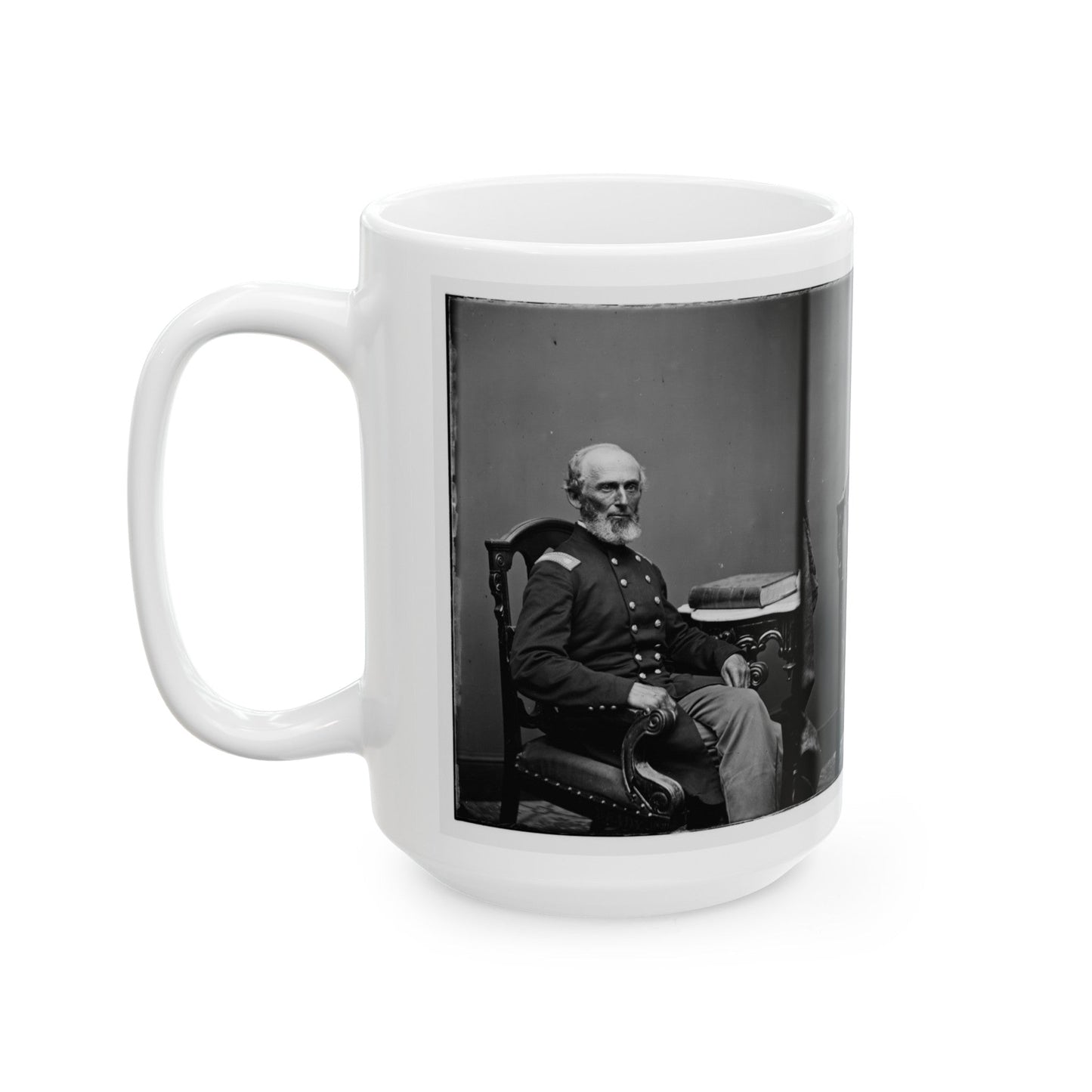 A.H. White (U.S. Civil War) White Coffee Mug-The Sticker Space