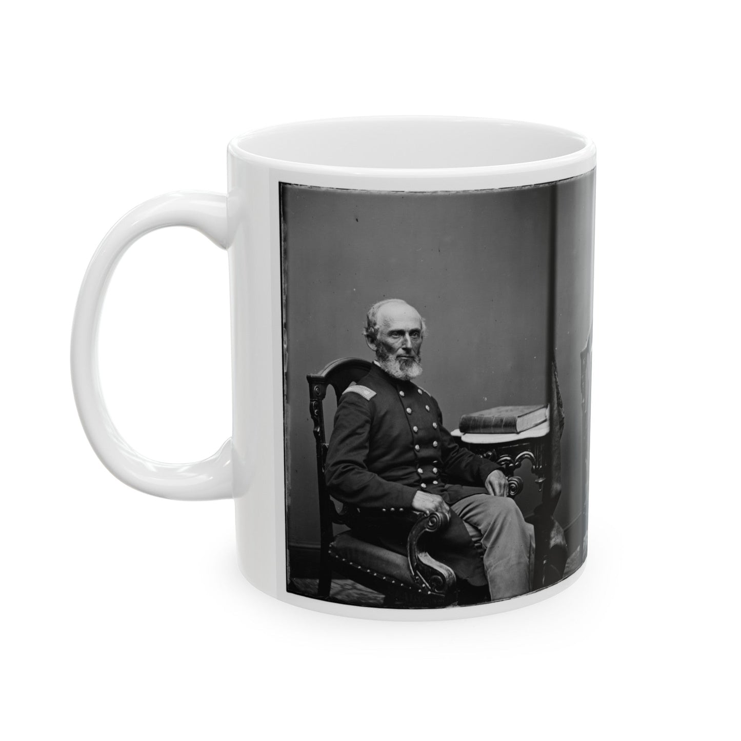 A.H. White (U.S. Civil War) White Coffee Mug-The Sticker Space