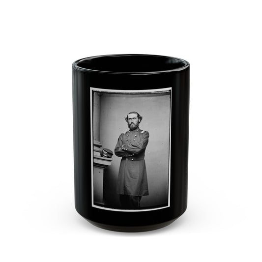 A.I. Harrison, 22nd Ind (U.S. Civil War) Black Coffee Mug-15oz-The Sticker Space