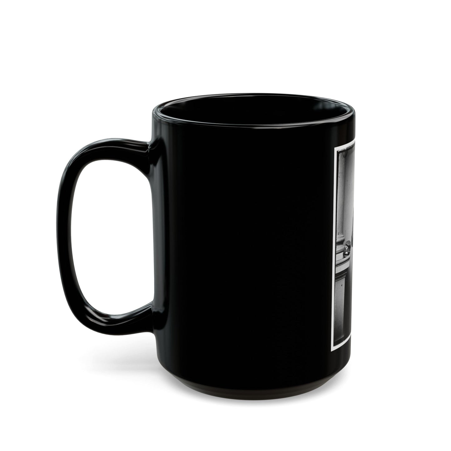 A.I. Harrison, 22nd Ind (U.S. Civil War) Black Coffee Mug-The Sticker Space