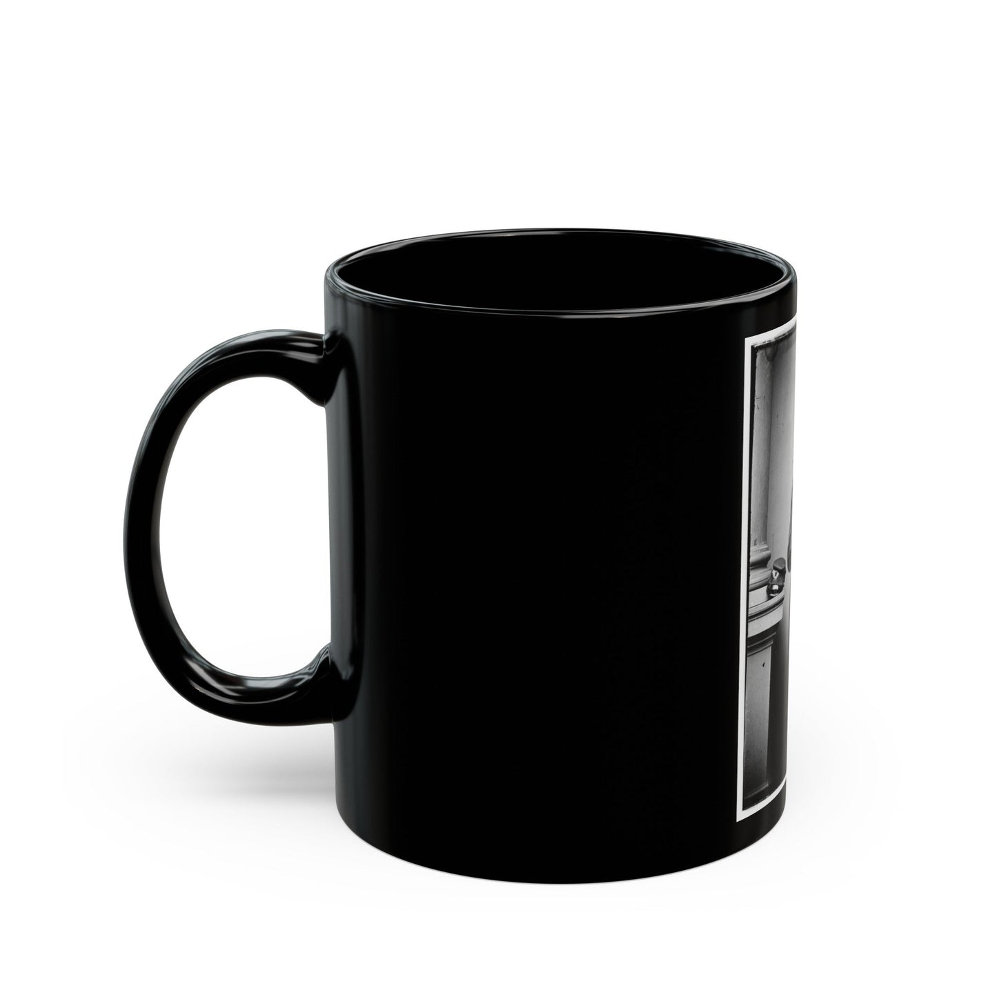 A.I. Harrison, 22nd Ind (U.S. Civil War) Black Coffee Mug-The Sticker Space