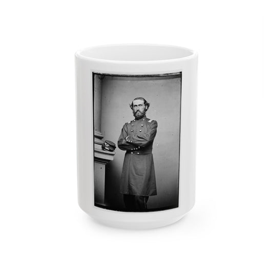 A.I. Harrison, 22nd Ind (U.S. Civil War) White Coffee Mug-15oz-The Sticker Space