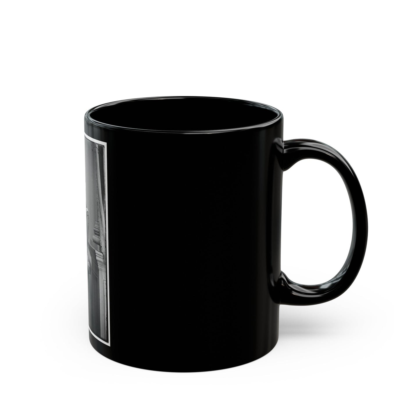 A.J. Slemmer 001 (U.S. Civil War) Black Coffee Mug-The Sticker Space