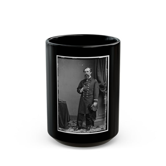 A.K. Hughes 001 (U.S. Civil War) Black Coffee Mug-15oz-The Sticker Space