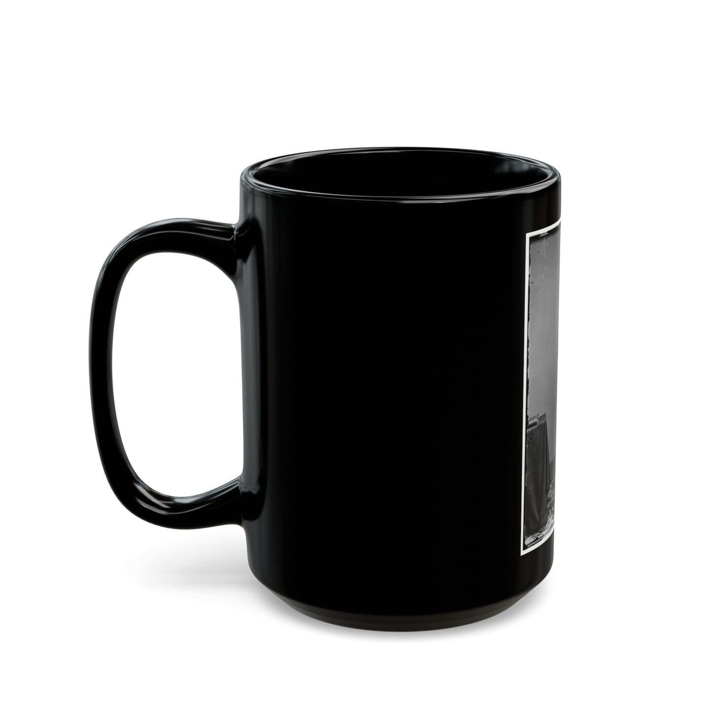 A.K. Hughes 001 (U.S. Civil War) Black Coffee Mug-The Sticker Space