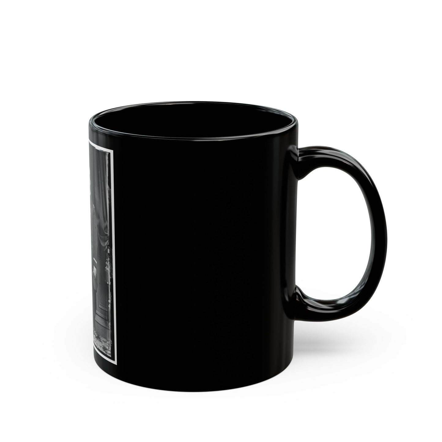 A.K. Hughes 001 (U.S. Civil War) Black Coffee Mug-The Sticker Space