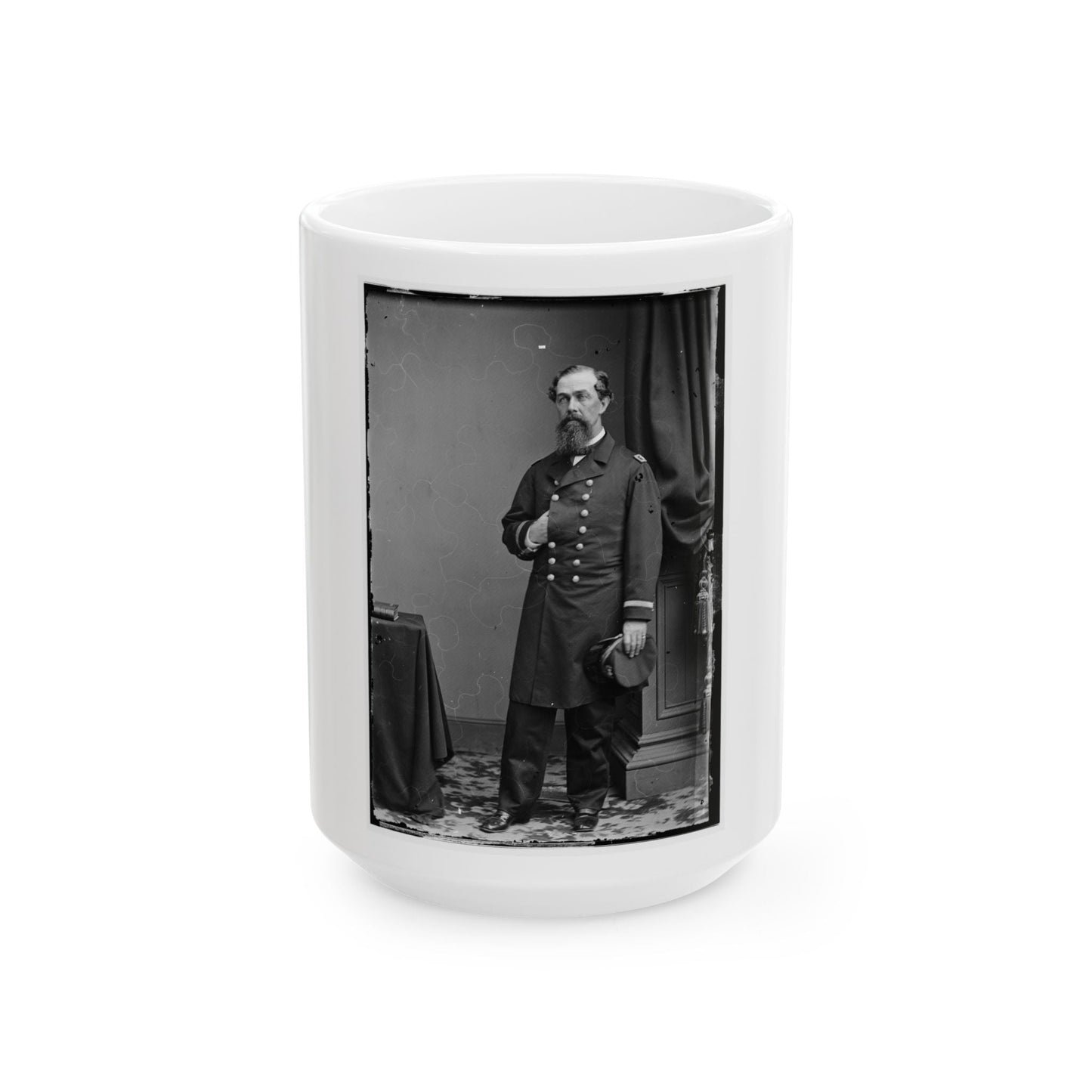 A.K. Hughes 001 (U.S. Civil War) White Coffee Mug