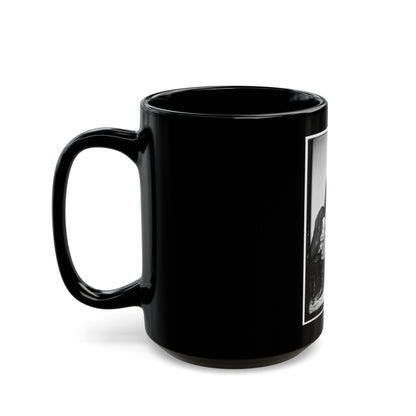 A.N. Duffie (U.S. Civil War) Black Coffee Mug-The Sticker Space