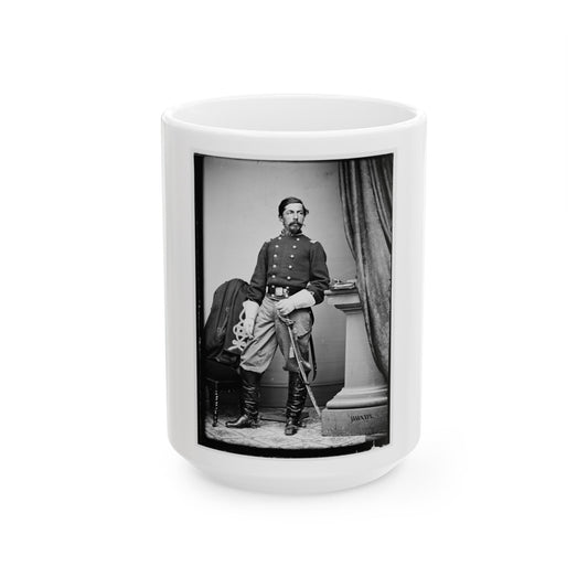 A.N. Duffie (U.S. Civil War) White Coffee Mug-15oz-The Sticker Space