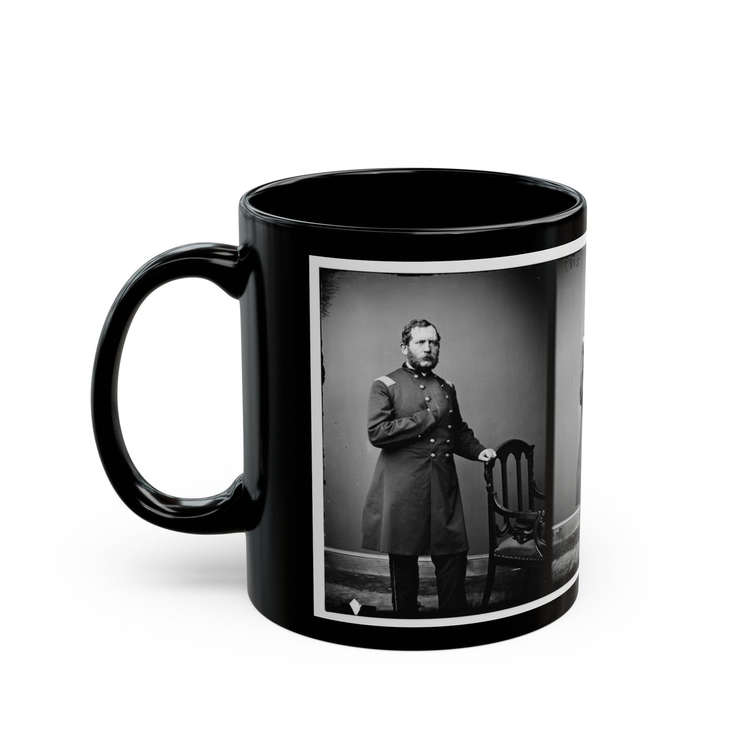 A.S. Cassidy (U.S. Civil War) Black Coffee Mug-The Sticker Space