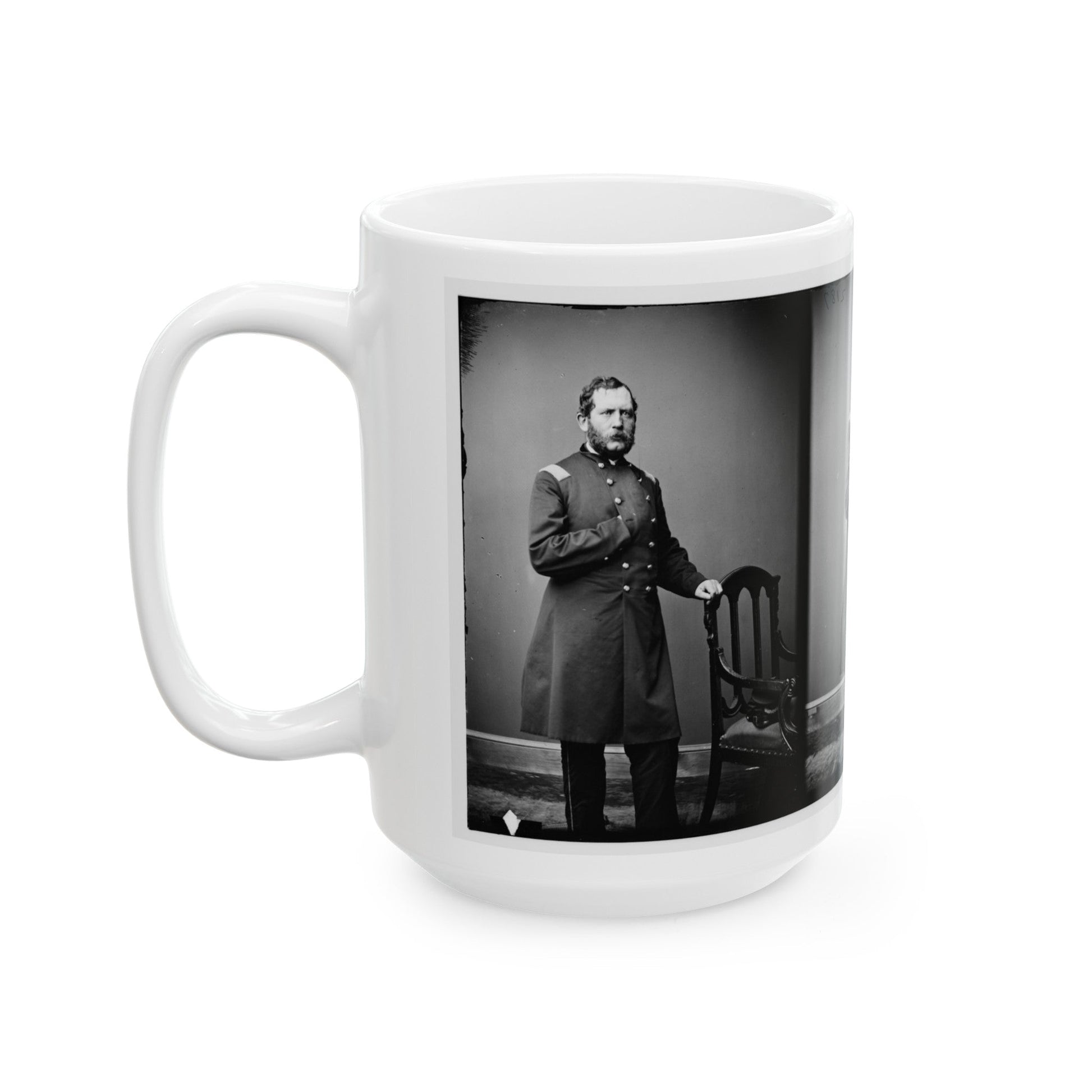 A.S. Cassidy (U.S. Civil War) White Coffee Mug-The Sticker Space