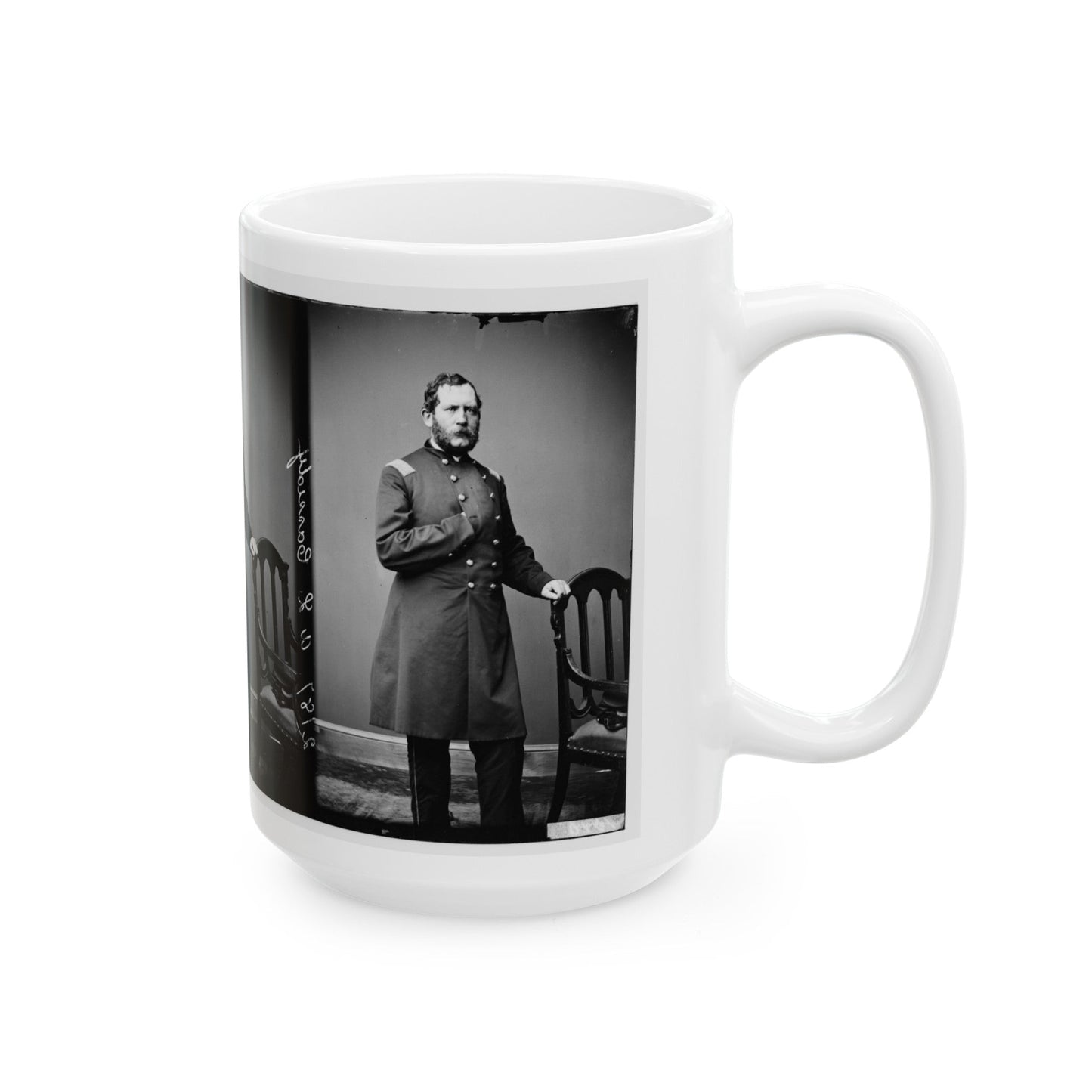 A.S. Cassidy (U.S. Civil War) White Coffee Mug-The Sticker Space