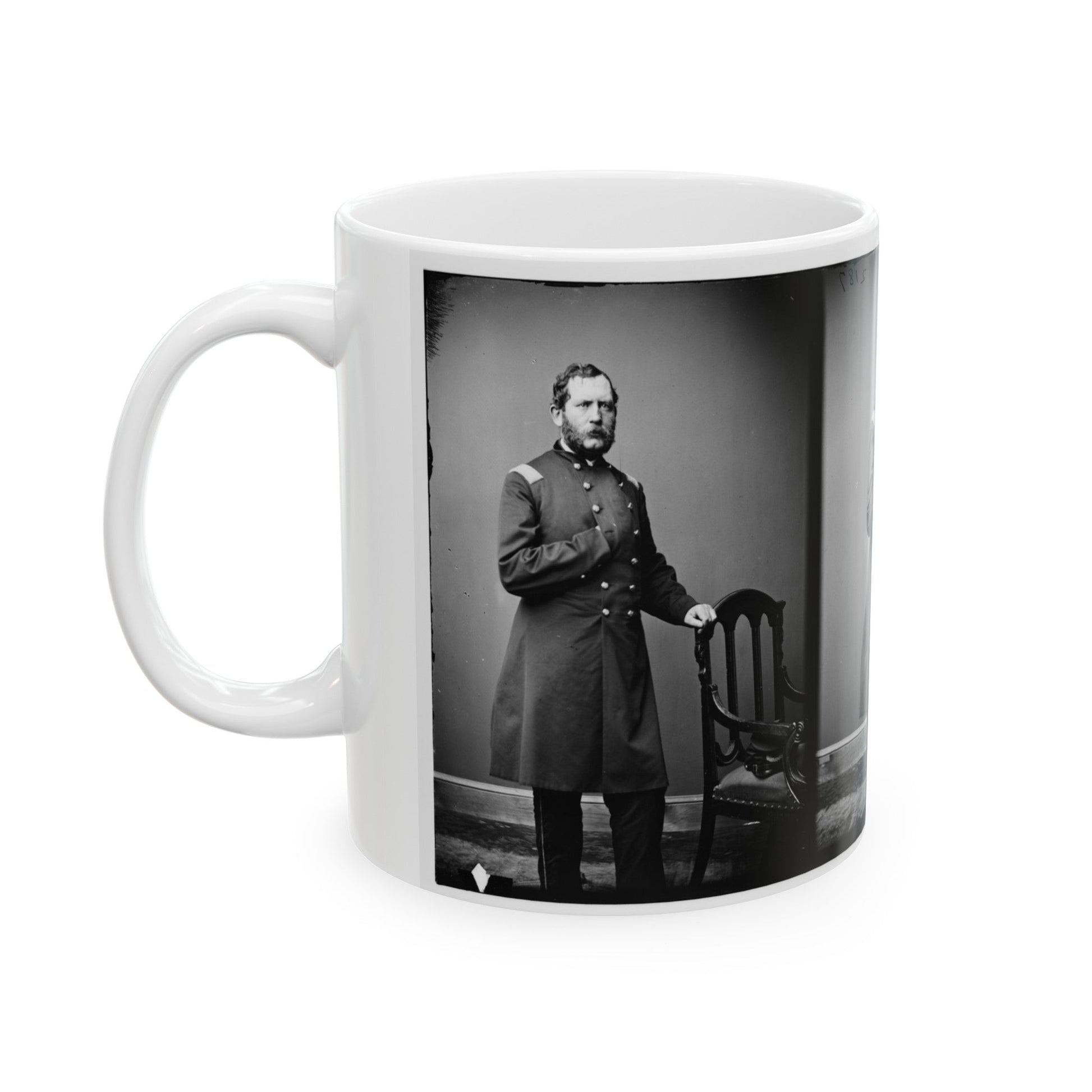 A.S. Cassidy (U.S. Civil War) White Coffee Mug-The Sticker Space