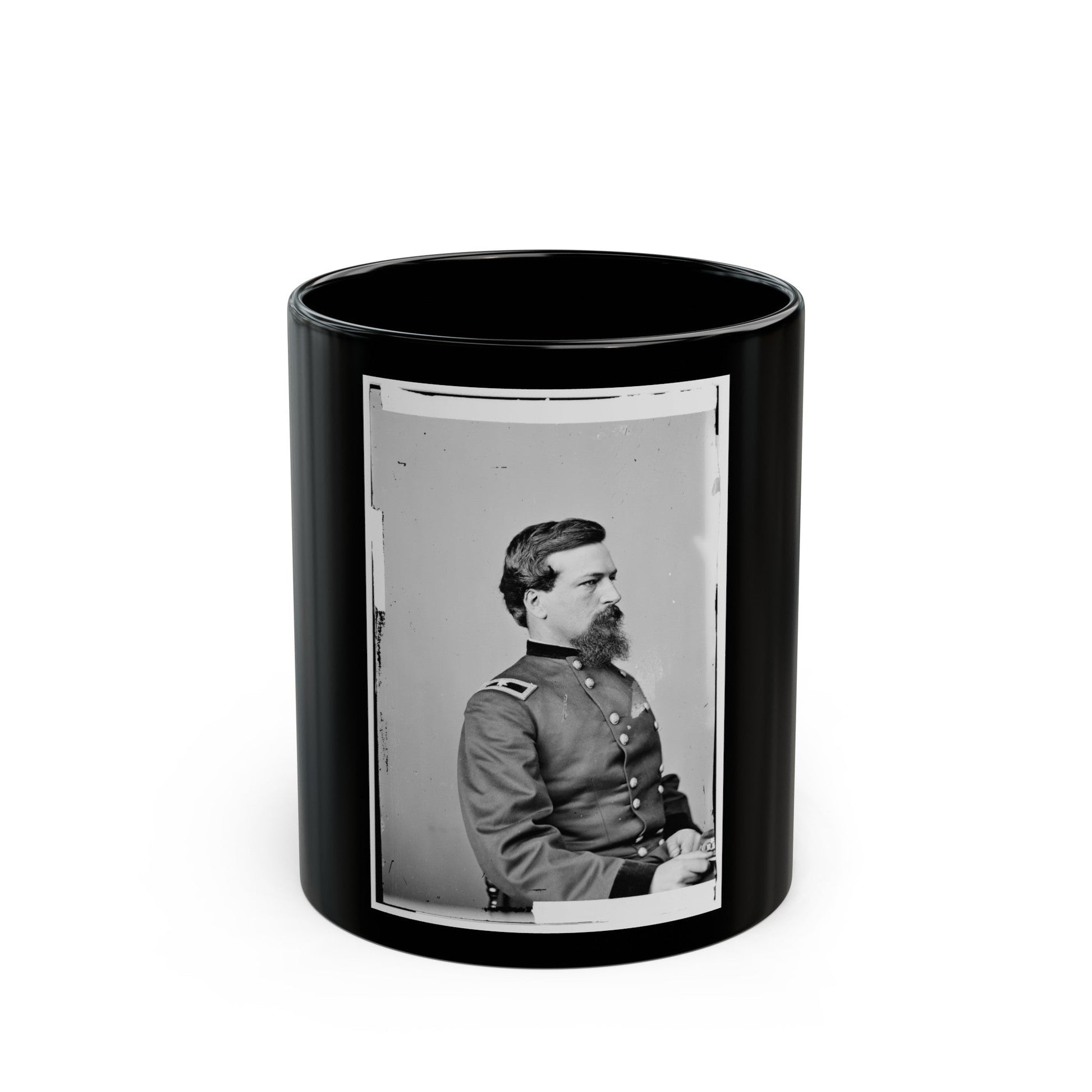 A.S. Webb (U.S. Civil War) Black Coffee Mug-11oz-The Sticker Space