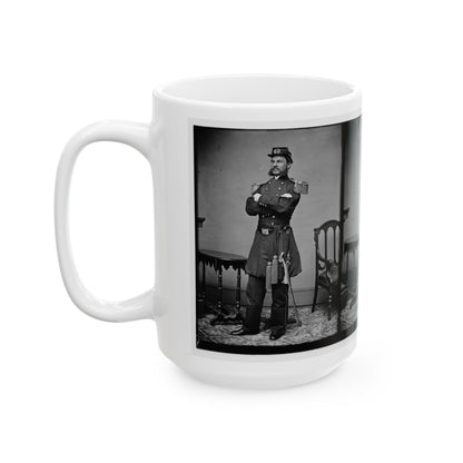 A.T.A.Torbert (U.S. Civil War) White Coffee Mug-The Sticker Space