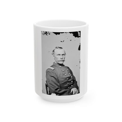 A.W. Preston, 1st Vermont (U.S. Civil War) White Coffee Mug-15oz-The Sticker Space