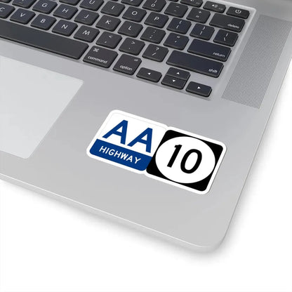 AA Highway KY 10 (Kentucky) (Road Sign) STICKER Vinyl Kiss-Cut Decal - The Sticker Space