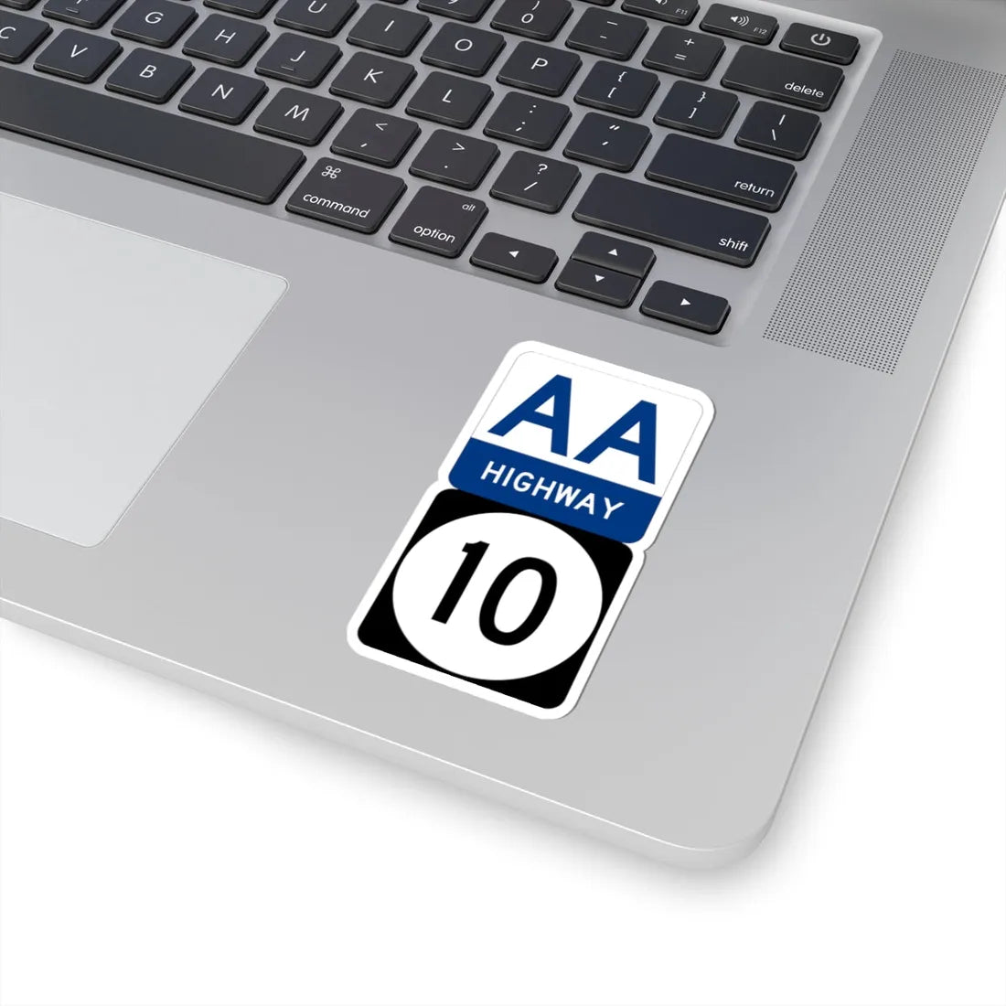 AA Highway KY 10 stacked (Kentucky) (Road Sign) STICKER Vinyl Kiss-Cut Decal - The Sticker Space