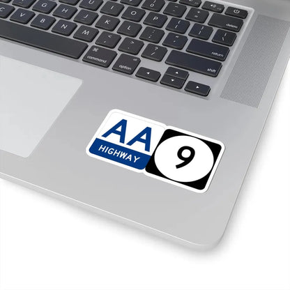 AA Highway KY 9 (Kentucky) (Road Sign) STICKER Vinyl Kiss-Cut Decal - The Sticker Space