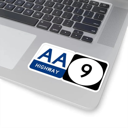 AA Highway KY 9 (Kentucky) (Road Sign) STICKER Vinyl Kiss-Cut Decal - The Sticker Space