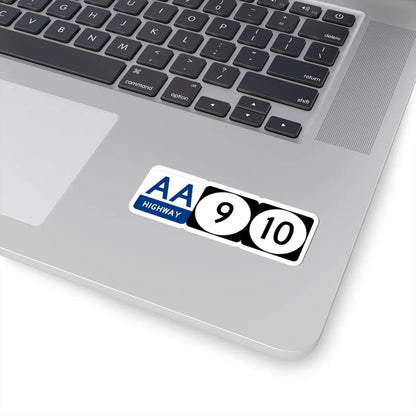 AA Highway KY 9 KY 10 (Kentucky) (Road Sign) STICKER Vinyl Kiss-Cut Decal - The Sticker Space