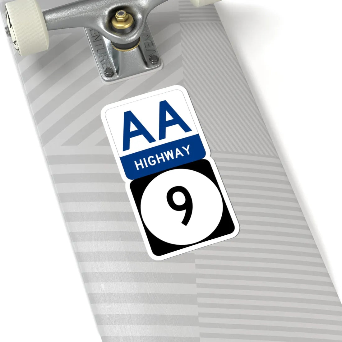 AA Highway KY 9 stacked (Kentucky) (Road Sign) STICKER Vinyl Kiss-Cut Decal - The Sticker Space