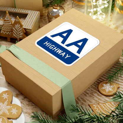 AA Highway Shield (Kentucky) (Road Sign) STICKER Vinyl Kiss-Cut Decal - The Sticker Space