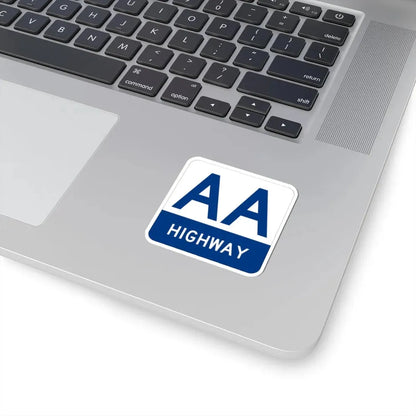 AA Highway Shield (Kentucky) (Road Sign) STICKER Vinyl Kiss-Cut Decal - The Sticker Space