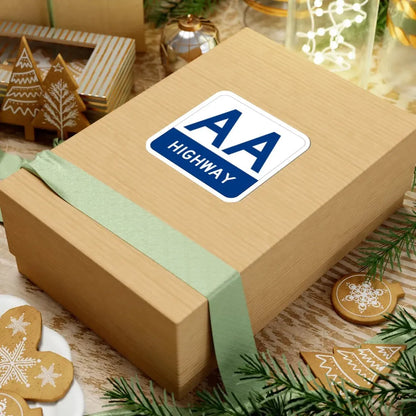 AA Highway Shield (Kentucky) (Road Sign) STICKER Vinyl Kiss-Cut Decal - The Sticker Space