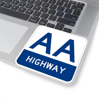 AA Highway Shield (Kentucky) (Road Sign) STICKER Vinyl Kiss-Cut Decal - The Sticker Space